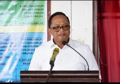 sambutan inspektur provinsi maluku dalam rangka kegiatan penilaian desa anti korupsi